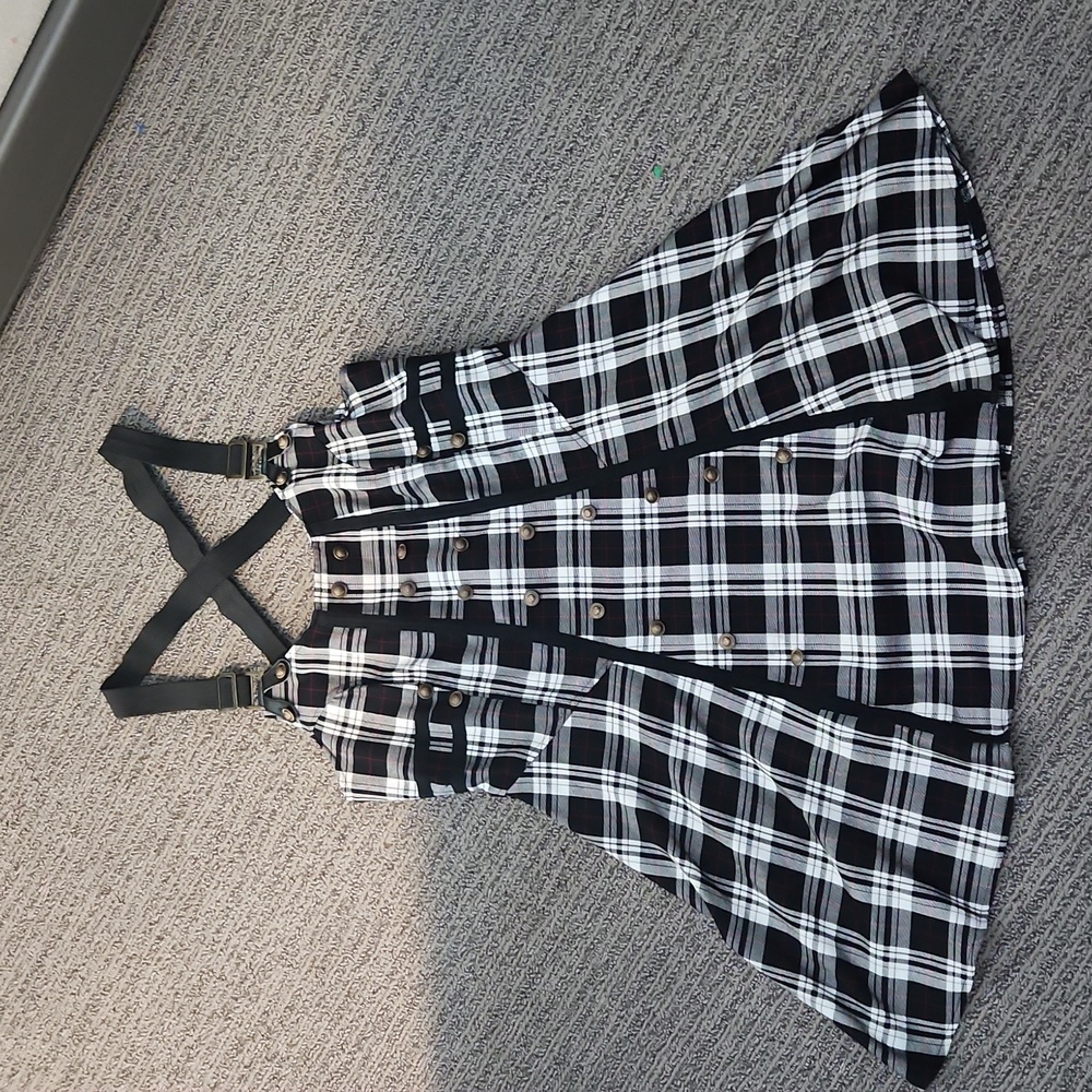 Hell Bunny Plaid Dress Size XL